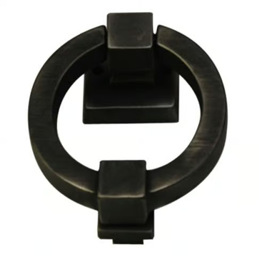 QUADRA - Classic style bronze door knocker by GIARA ART DESIGN-BRONZE - view 3